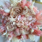 Bouquet de Fleurs de Cire Rose & Caramel