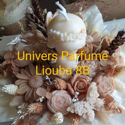 Bouquet de Fleurs de Cire CARAMEL