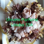 Bouquet de Fleurs de Cire Chocolat & Crème