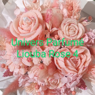 Bouquet de Fleurs de Cire ROSE
