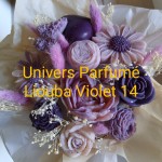 Bouquet de Fleurs de Cire VIOLET