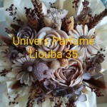 Bouquet de Fleurs de Cire Nuances de Chocolat